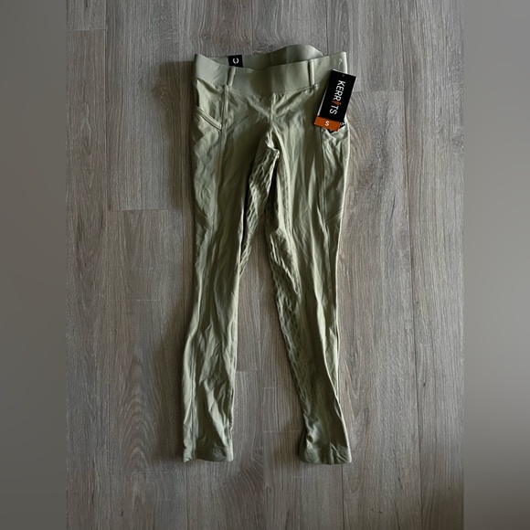 NWT Kerrits Women’s Coolcore® Silicone Full Seat Riding Tech Tight Tan - Size S - Picture 2 of 10